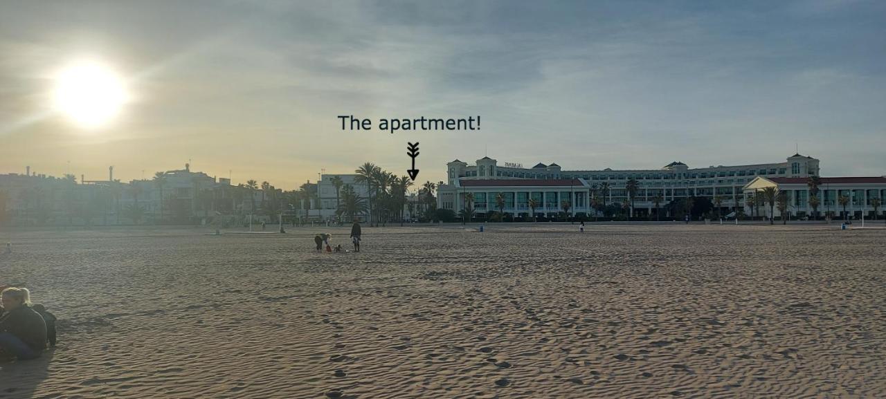 Apartamento Playa Valencia Beach المظهر الخارجي الصورة